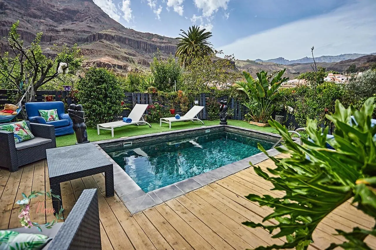 Villa Finca Oasis Fataga Maspalomas  Spain